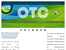 Tablet Screenshot of panama.certificacionprofesional.com