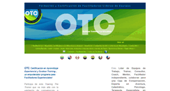 Desktop Screenshot of otc.certificacionprofesional.com